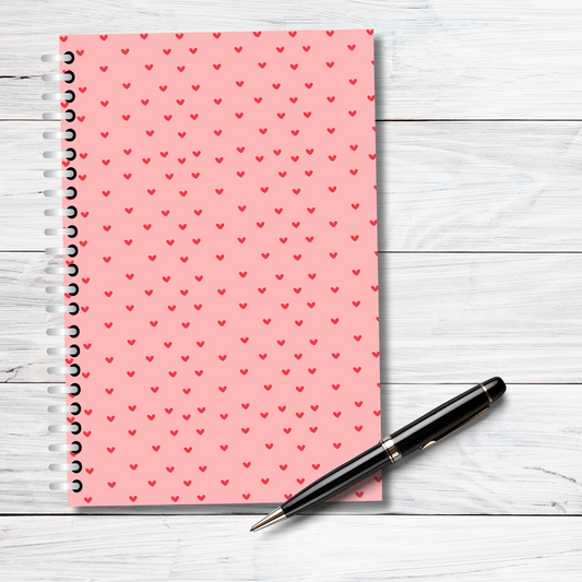 Heart Notebook (Ruled Single Lined)