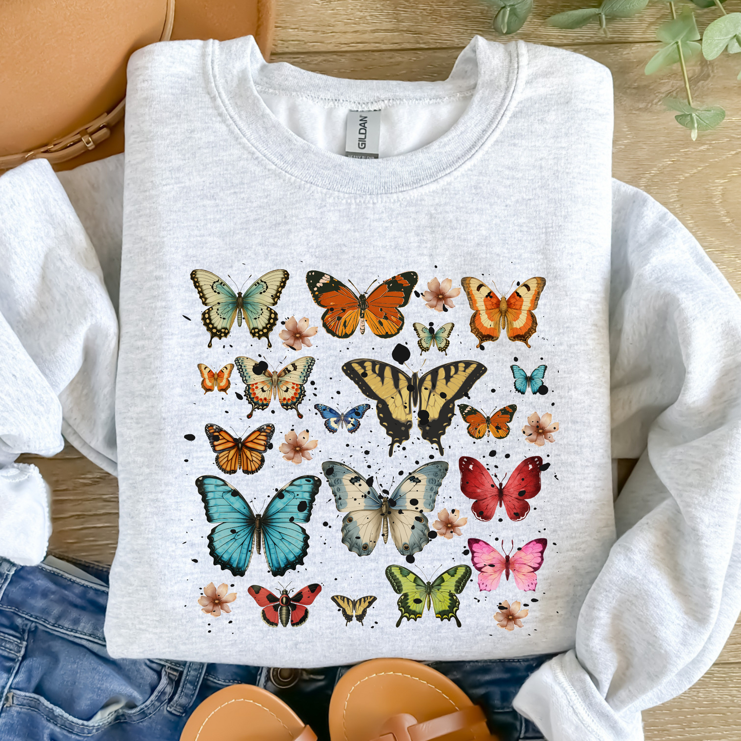 Vintage Butterfly Sweatshirt