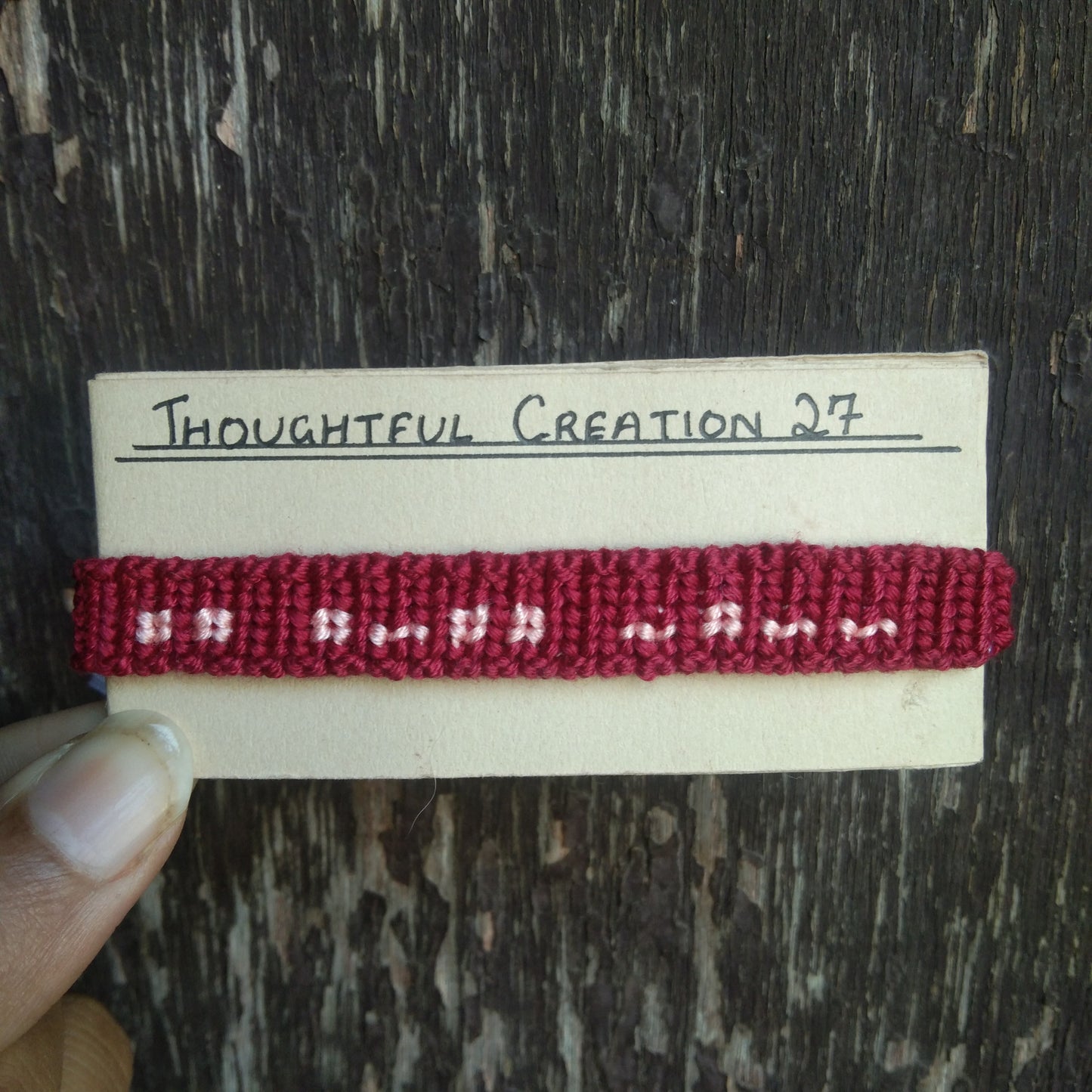 i Love You Morse Code Custom Bracelet