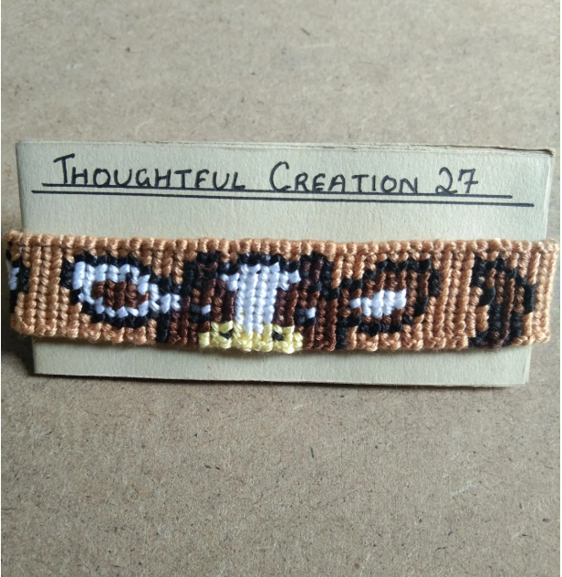 Brown Cow Bracelet