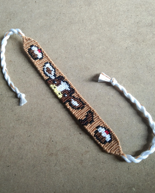 Brown Cow Bracelet