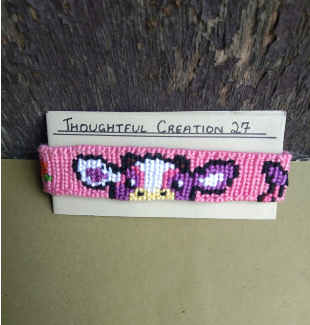 Pink Cow Bracelet